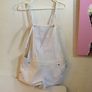One teaspoon white overalls